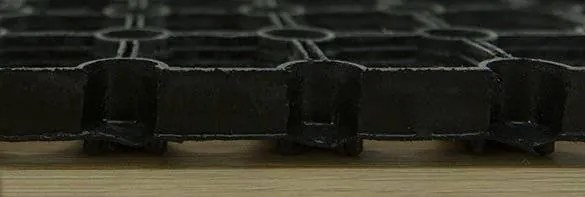 Rohožka Mata čierna 22 mm