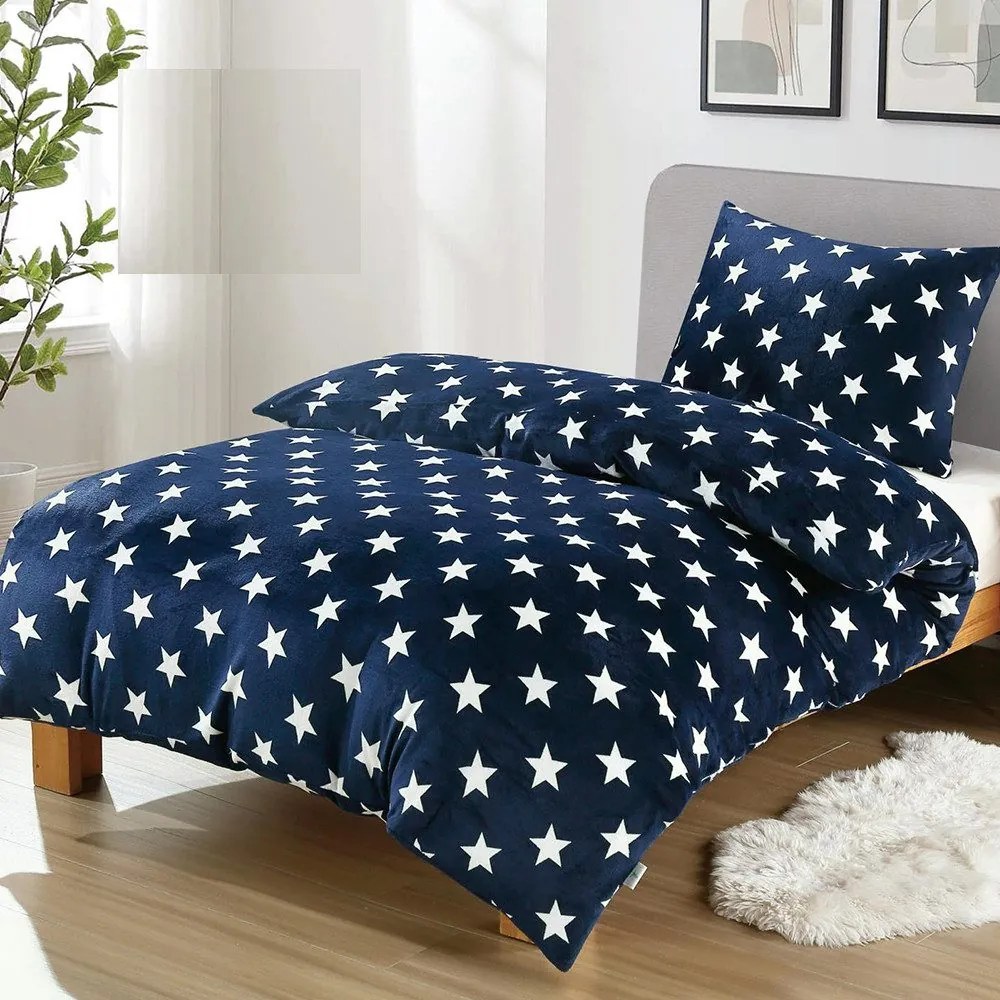 Obliečky Hviezdy MikroPlyš 70x90 140x200 cm