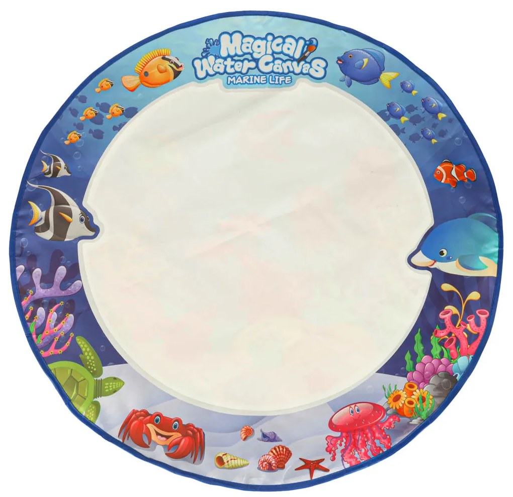 KIK Detská podložka na maľovanie vodou – opakovane, rýchloschnúca, bez neporiadku pre deti 3+