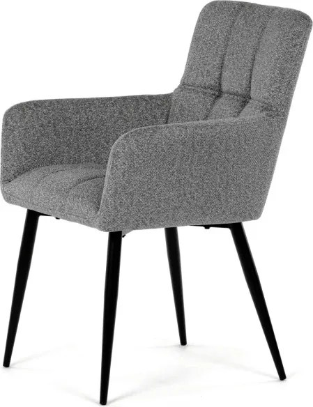 Jedálenská stolička sivá DCH-P3146 SIL2