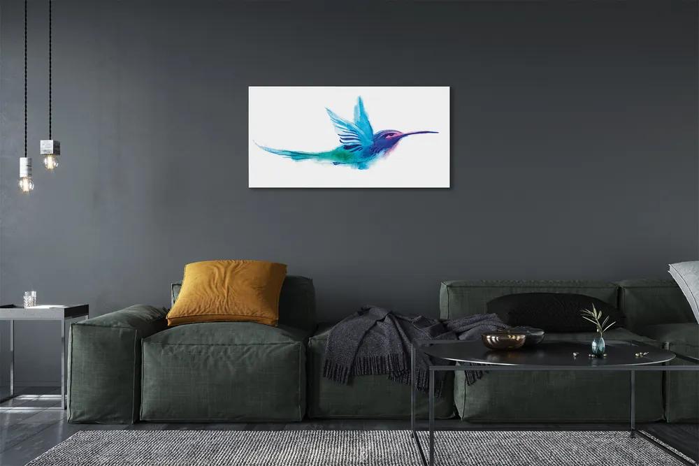 Obraz na plátne maľované papagáj 100x50 cm