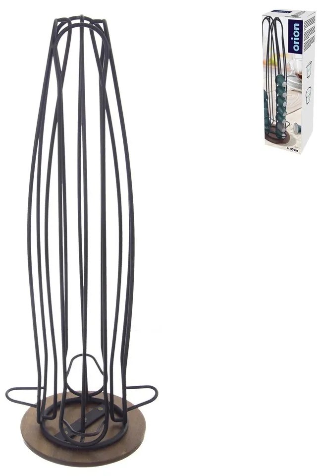 Čierny stojan na kapsule Radka – Orion