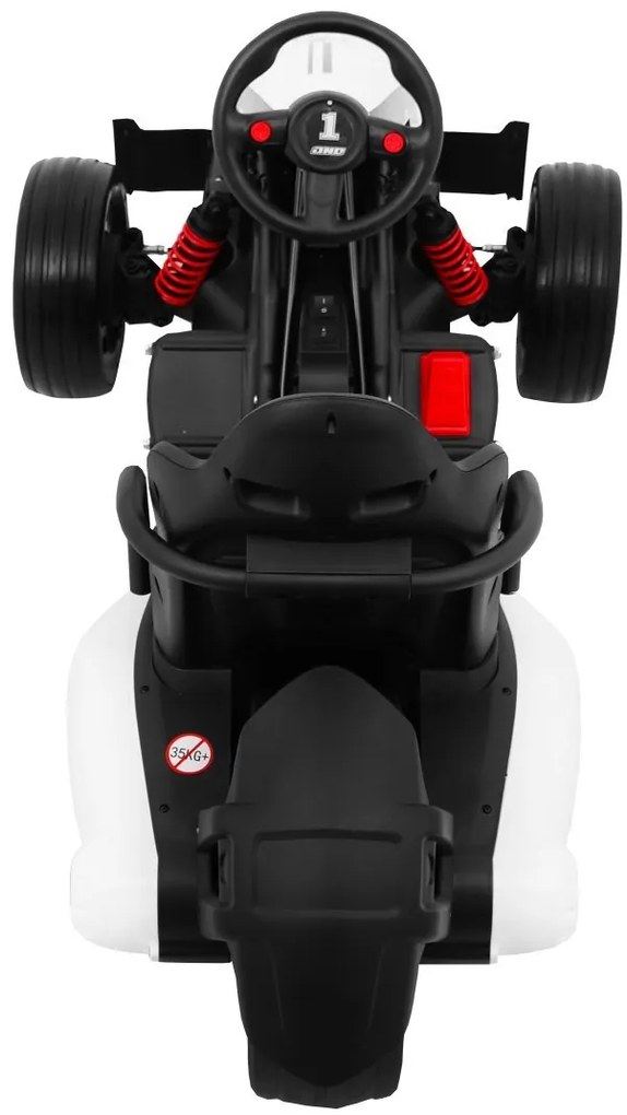 Elektrická motokára Bolid XR-1 RAMIZ CH9939 - biela