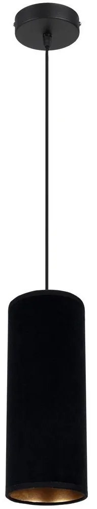 Luster na lanku AVALO 1xE27/60W/230V čierna