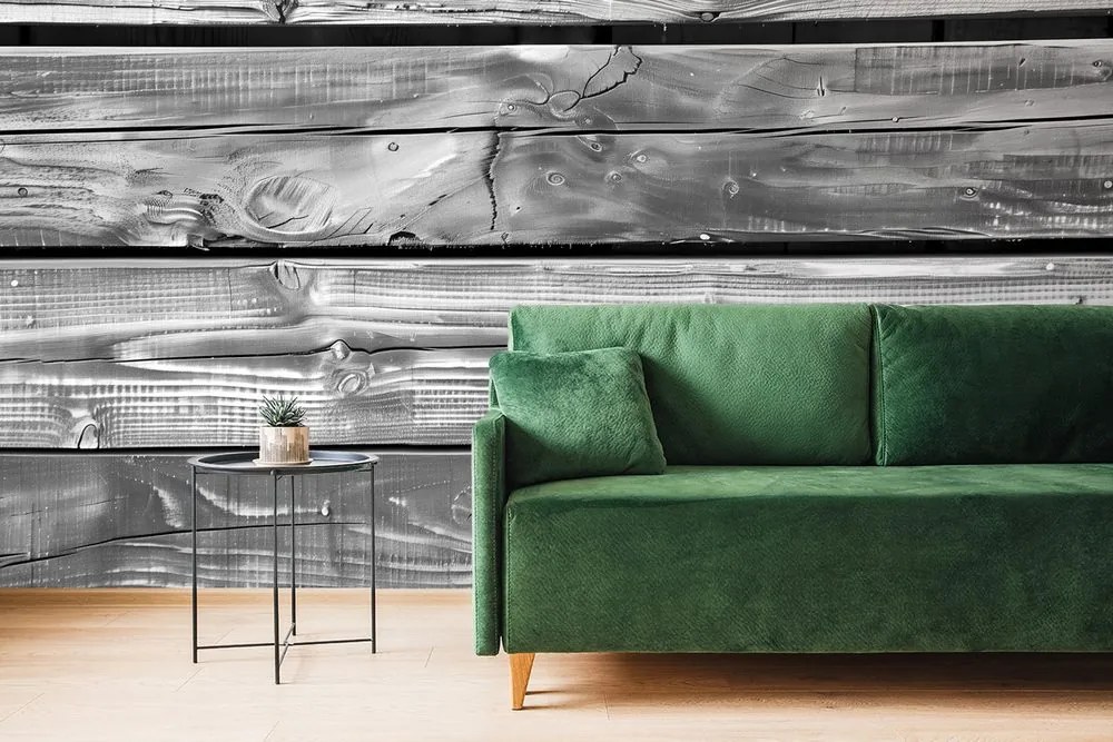 Samolepiaca tapeta čiernobiela moderná imitácia dreva