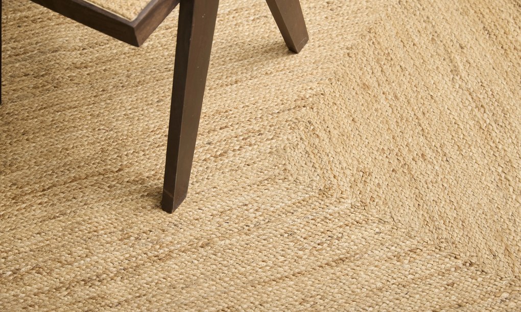 Ručne viazaný kusový koberec Solin J 40 Natural, 80x150, béžová, chodba / predsieň, Diamond Carpets India