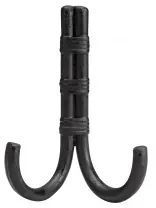 Dvojháčik Bamboo hanger Black Ernst