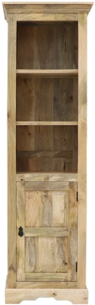 furniture-nabytek.cz - Knižnica 60 cm z masívu mango 60x200x45