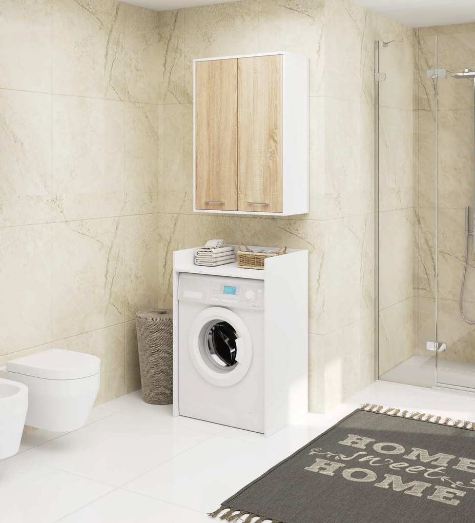 Závesná kúpeľňová skrinka Fin W64 64 cm - výber z 7 prevedení