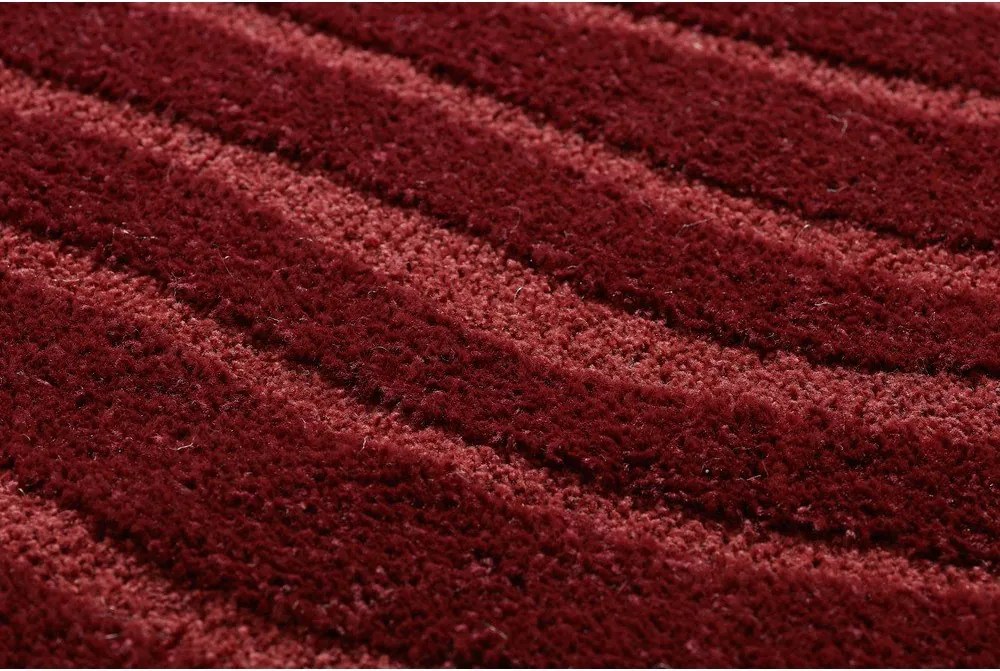 Vínovočervený koberec 160x230 cm Pebble – ESTE