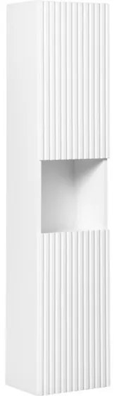 Kúpeľňová zostava Nova biela s doskou, umývadlami a skrinkami 120 cm biela/dub evokujúci