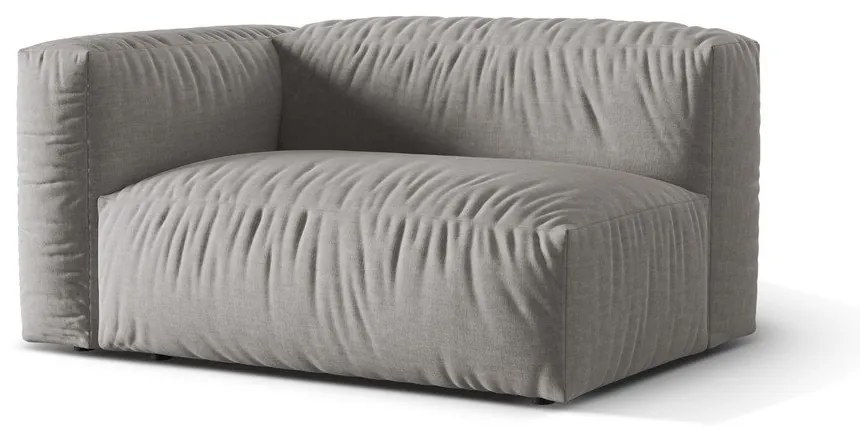Svetlosivý modul pohovky (ľavý roh) Martina – Micadoni Home