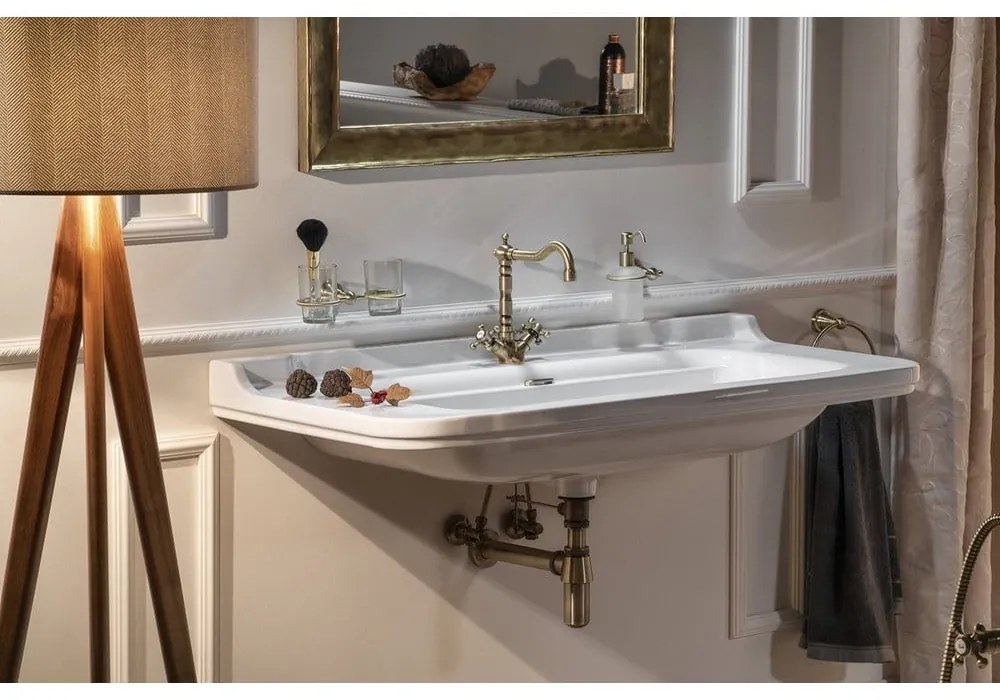 Stojančeková umývadlová batéria v bronzovej farbe Antea – Sapho