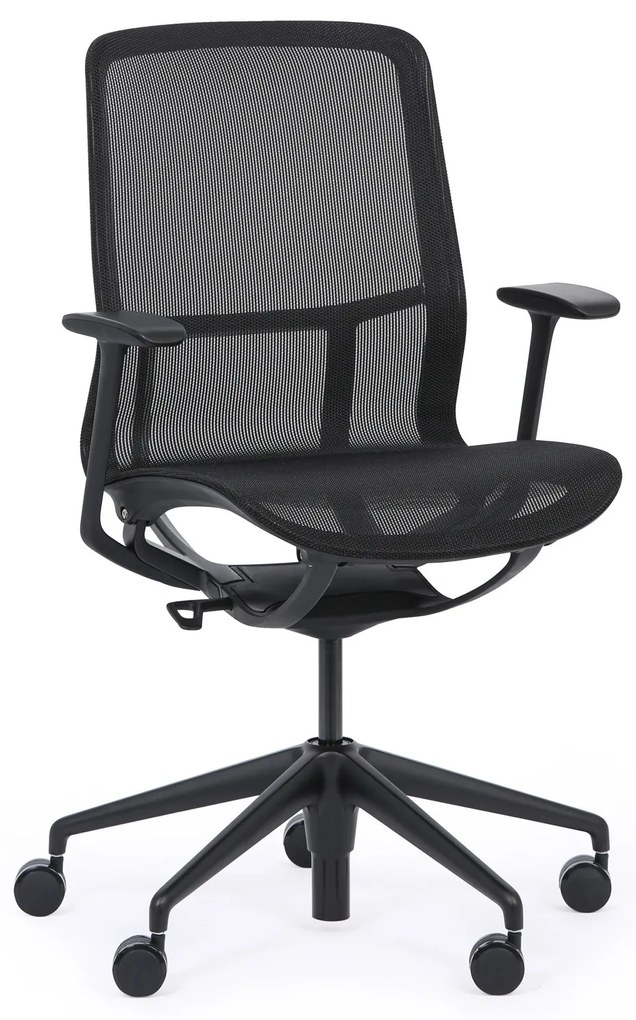 Kancelárska stolička ELVI, čierna