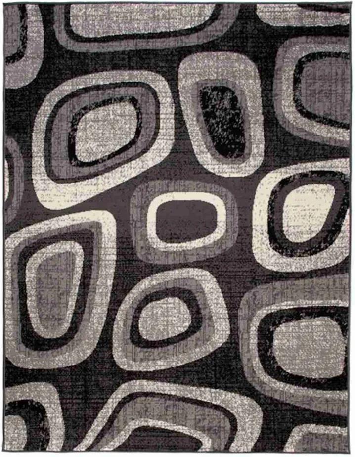 Kusový koberec PP Pilos šedý, Velikosti 80x150cm