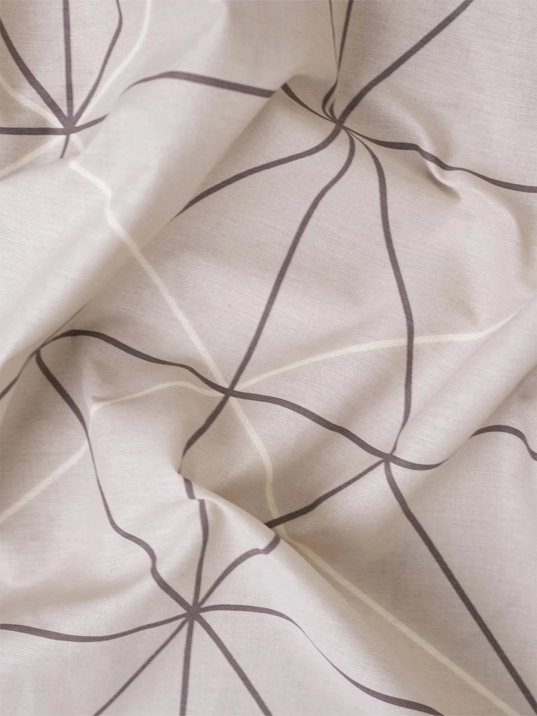 Bavlnená obliečka na vankúš Renforcé 70 × 90 cm - Sebastian béžový