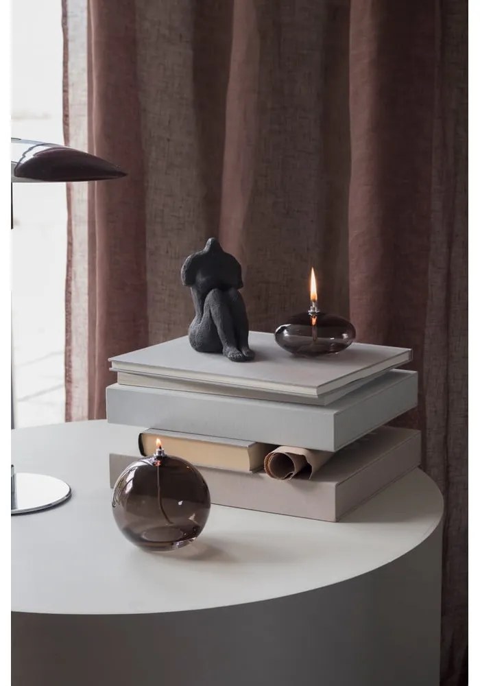 Sklenená olejová lampa (výška 6 cm) Aura – Mette Ditmer Denmark