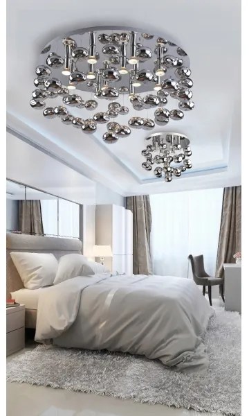 Azzardo AZ2541 - Stropné svietidlo LUVIA 6xGU10/40W/230V