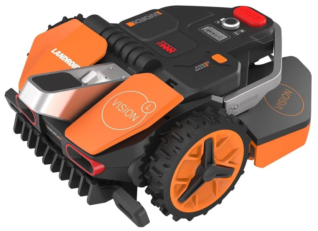Worx Landroid Robotická kosačka Vision L1300, 20 V, 4 Ah, Li-ión, 1 akumulátor, šírka strihu: 22 cm
