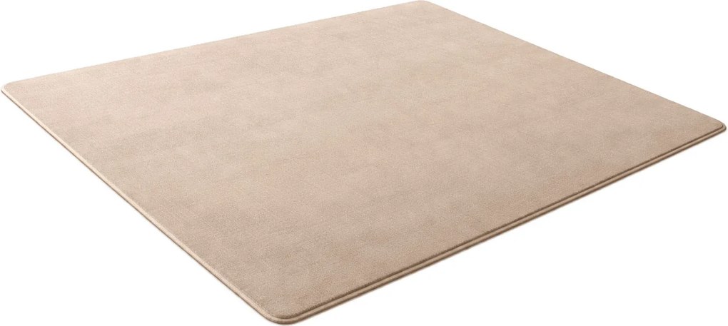 TZ Béžový jednofarebný obdĺžnikový koberec Polar Rozmer: 200x300 cm