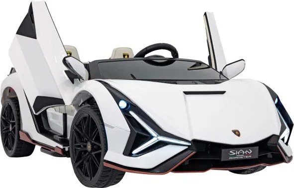 Elektrické autíčko Lamborghini SIAN biele