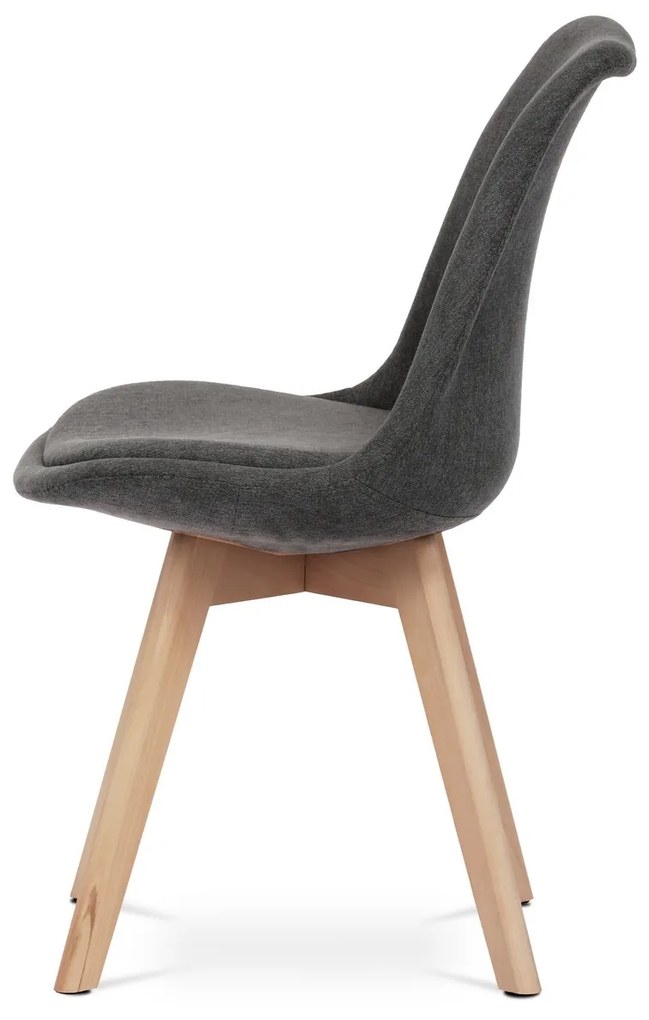 Súprava jedálenských stoličiek CT-751 GREY2, 4 ks
