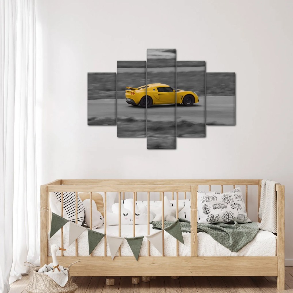 Obraz - Rýchle auto (150x105 cm)