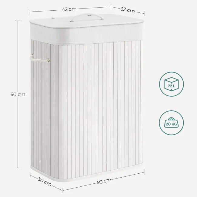 Kôš na prádlo 72l LCB010W01