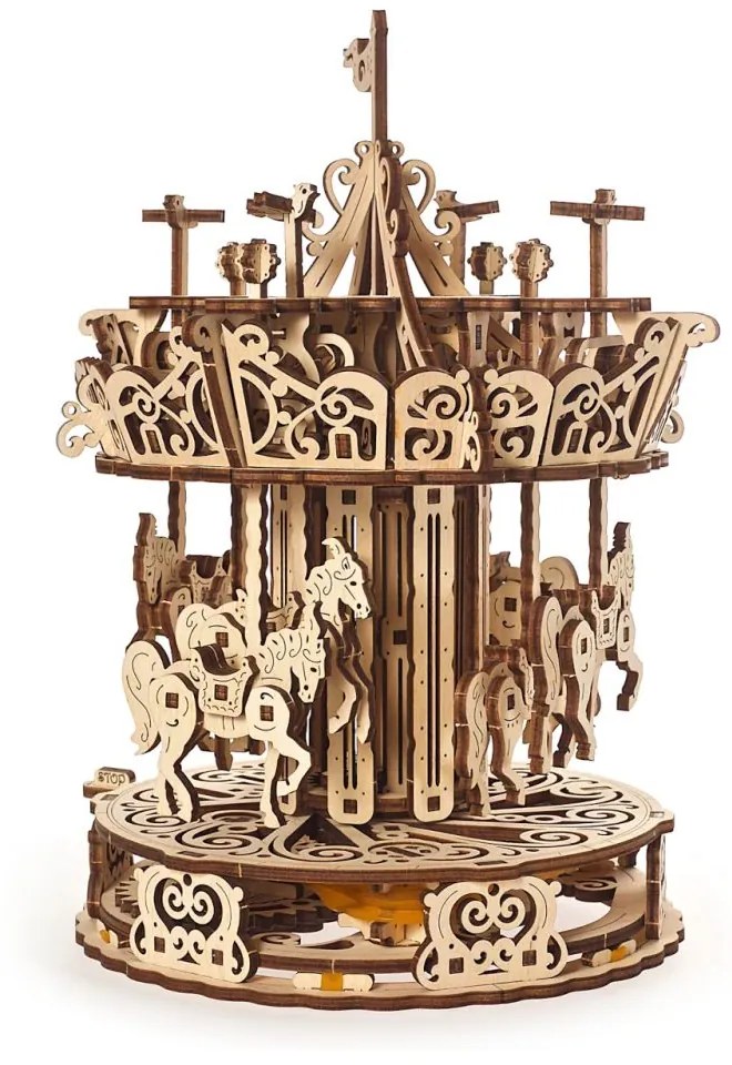 Ugears 3D puzzle Kolotoč 305 ks