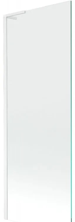 Mexen Next L, 1-krídlová vaňová zástena 70 x 150 cm, 6mm číre sklo, biely profil, 895-070-000-03-00-20