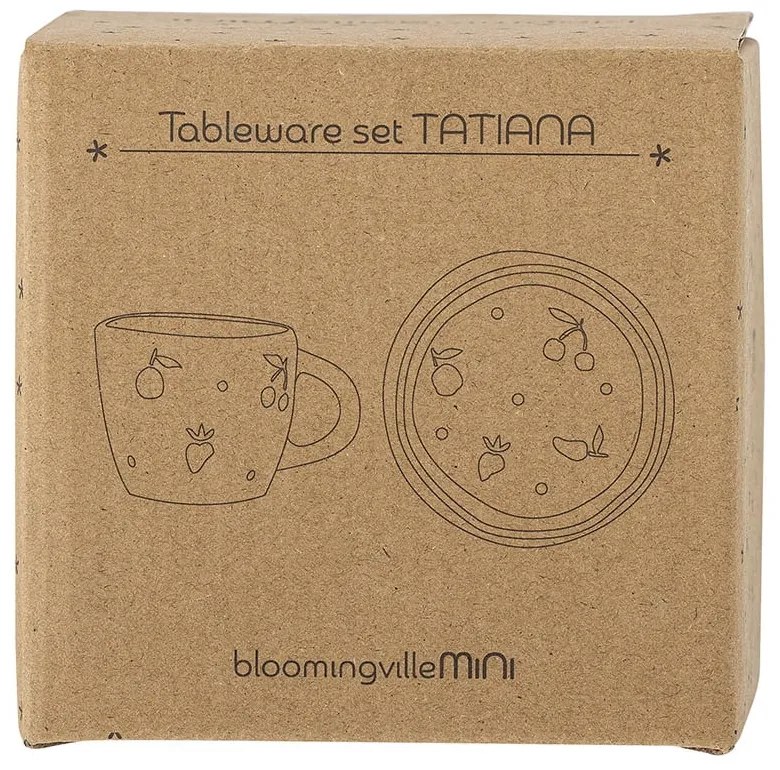 Bloomingville Keramická súprava riadu pre deti Tatiana
