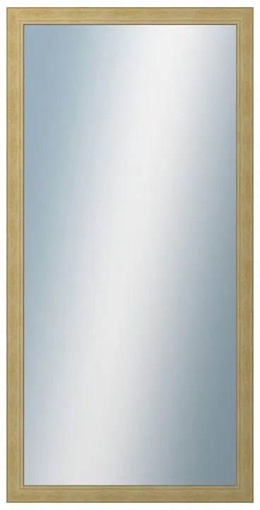 DANTIK - Zrkadlo v rámu, rozmer s rámom 60x120 cm z lišty ANDRÉ veľká starostrieborná (3156)