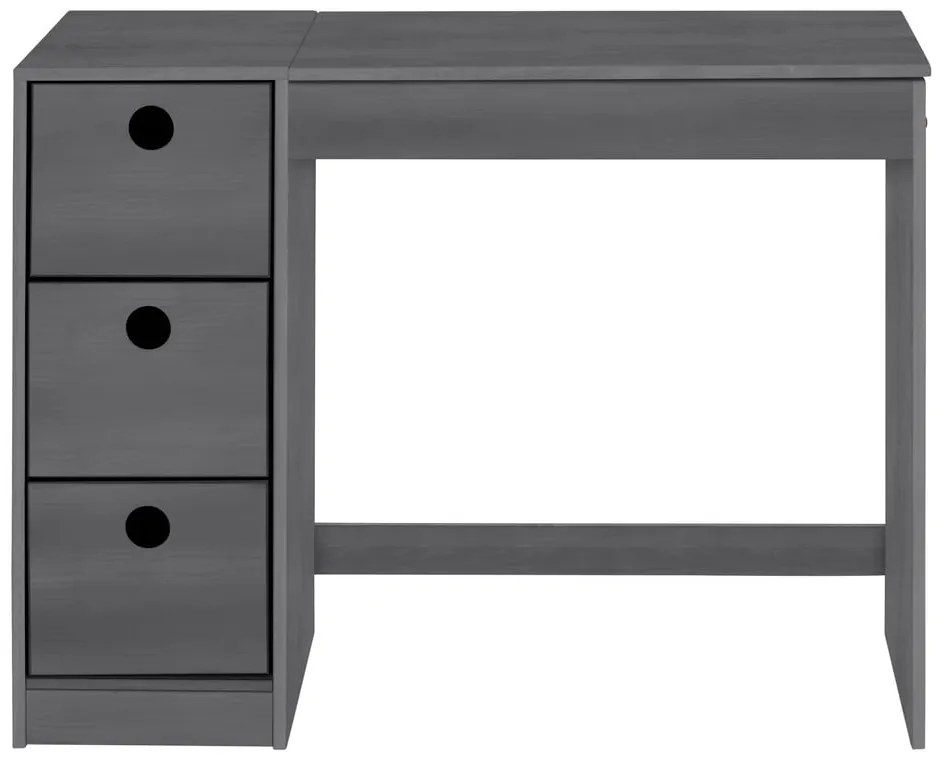 Pracovný stôl z borovicového dreva 50x100 cm Alpi – Støraa