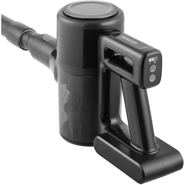 Sencor - Bezdrôtový tyčový vysávač 2 v 1 200 W/2600 mAh čierny