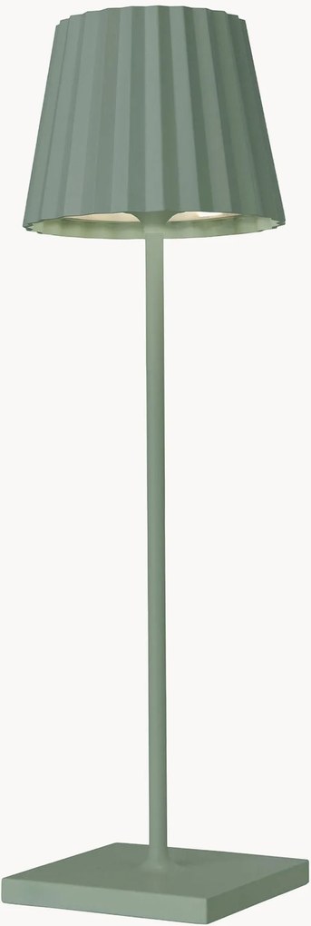 Prenosná exteriérová stolová LED lampa Troll RC, stmievateľná