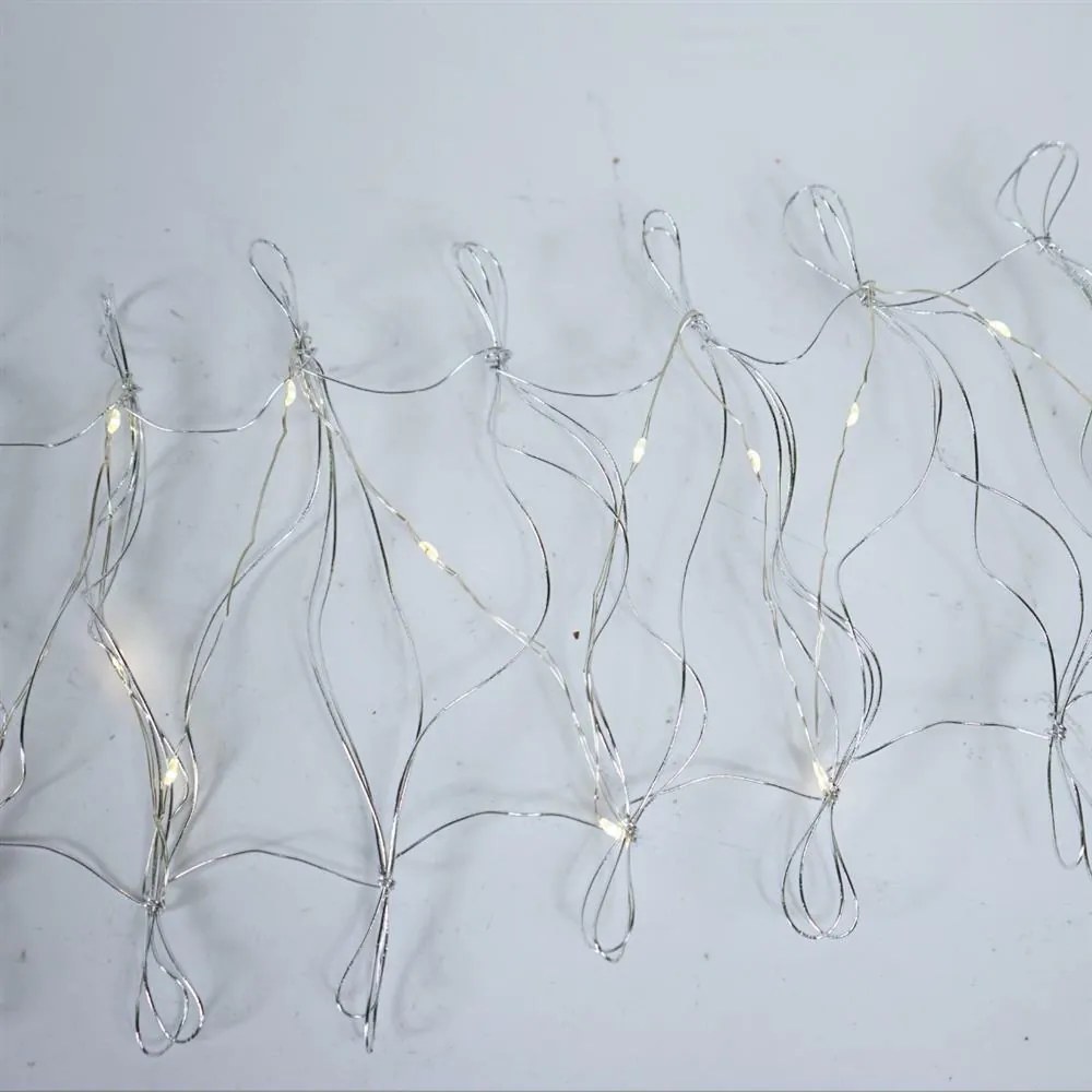 Vianočná reťaz 50 LED, behúň na stôl