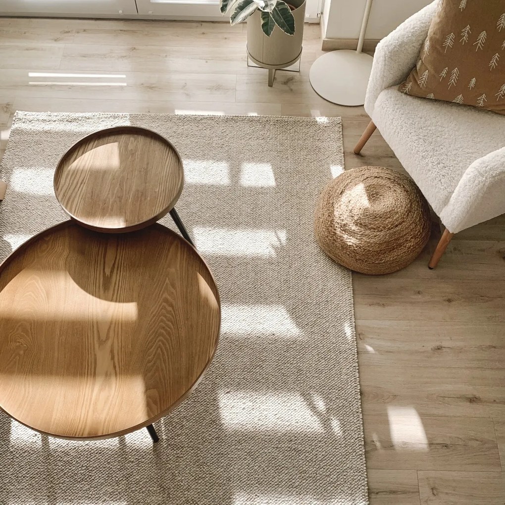 Kusový koberec Wolly Ultra 106228 Cream z kolekcie Elle, 240x340, biela, obývacia izba, ELLE Decoration