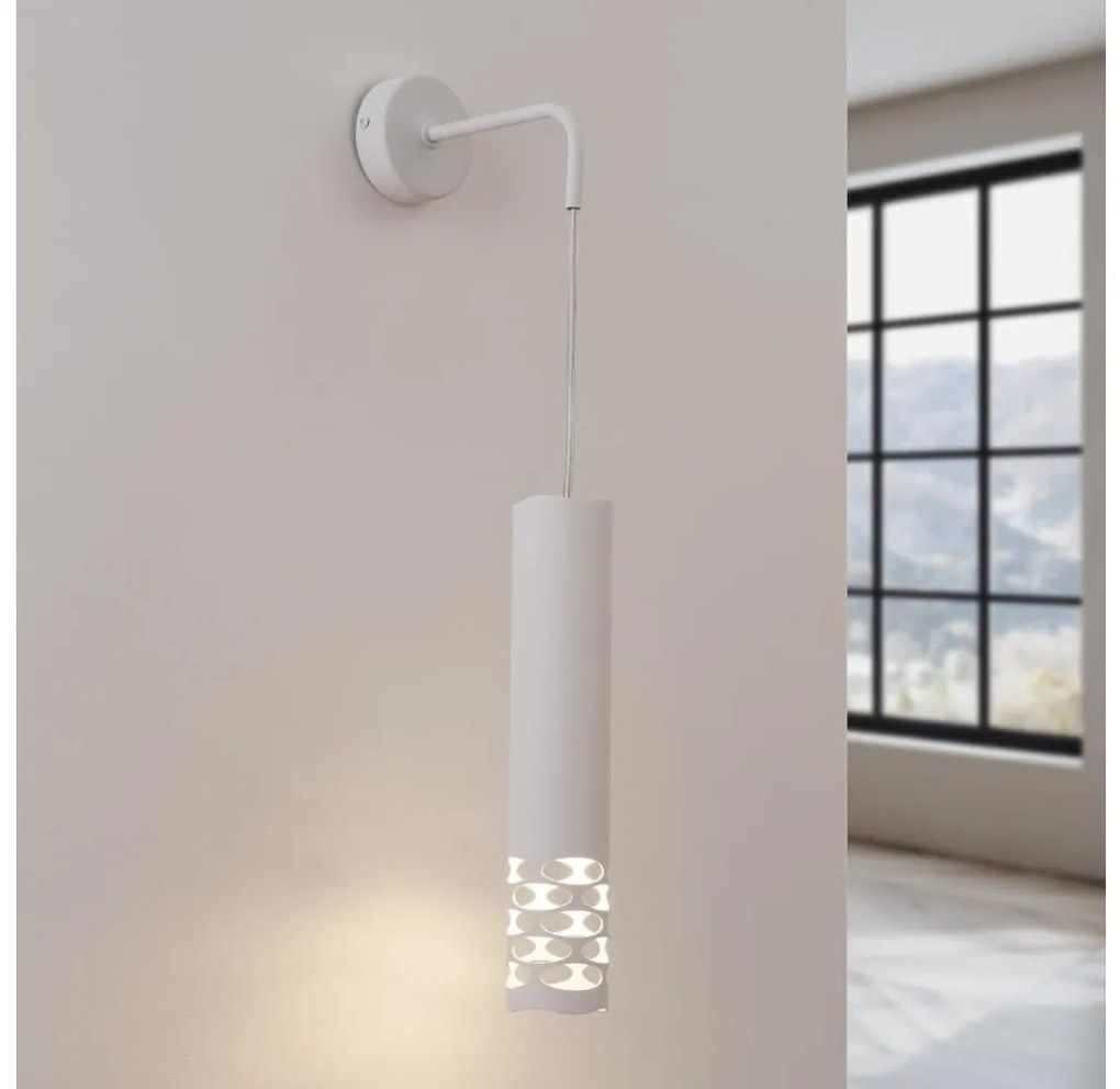 Sollux SL.1695 - Nástenná lampa LIRO 1xGU10/10W/230V biela