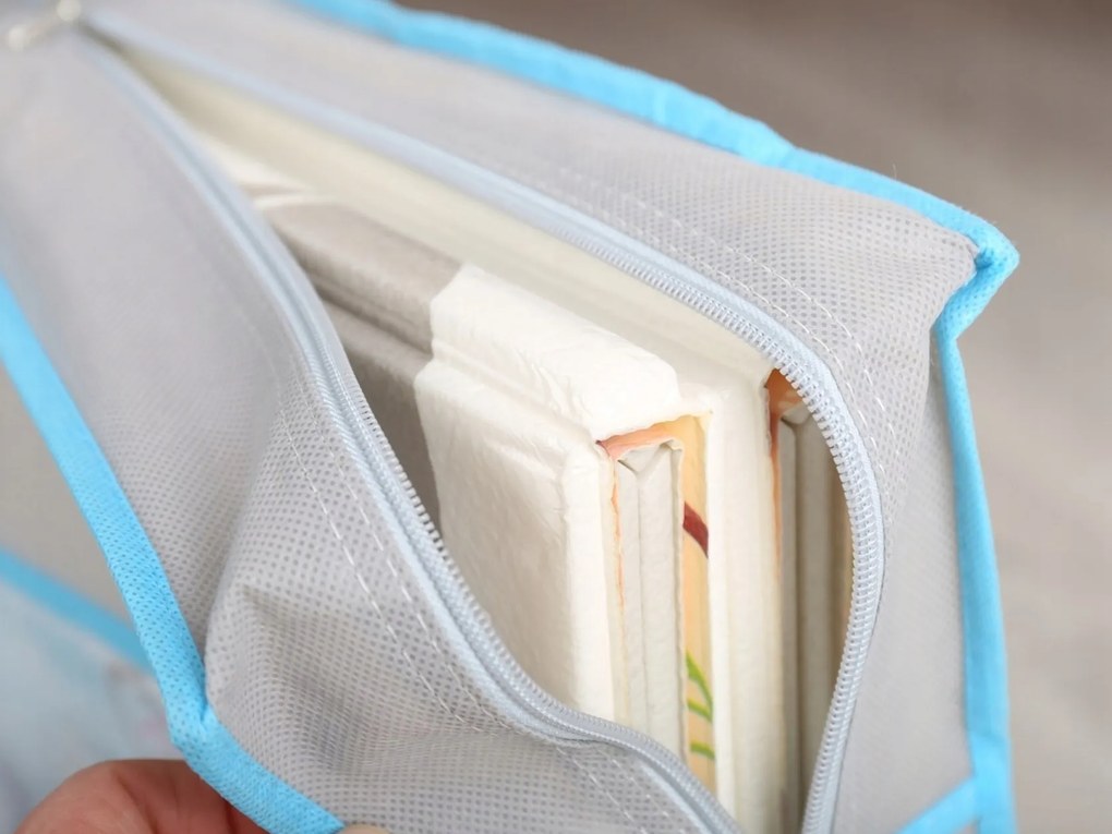 BabiM Skladacia podložka na hranie City and Bear 150x200 cm