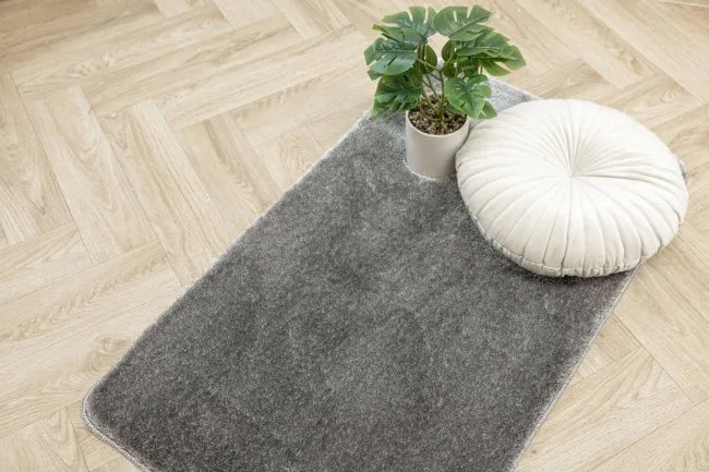 Kúpeľňový koberček Malmo sivý