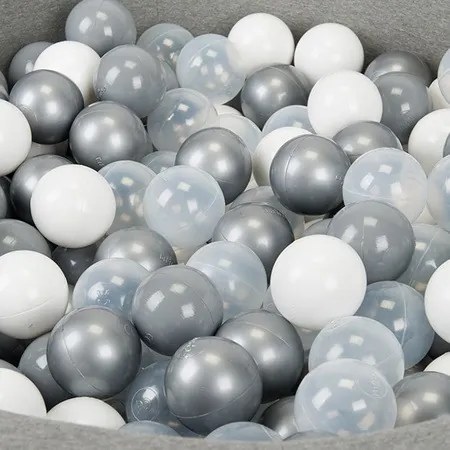 Samostatné loptičky 50 ks - transparentná