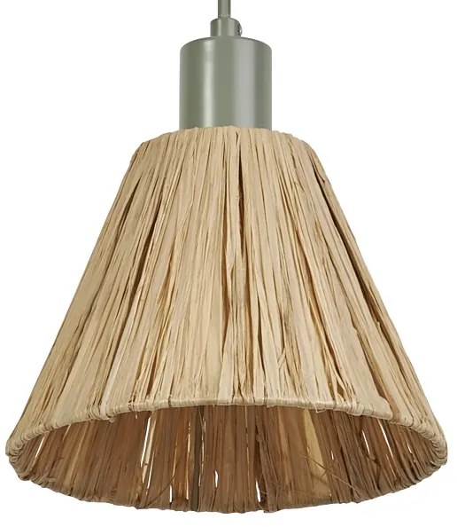 Ledvance - Luster na lanku DECOR RAFFIA 1xE27/15W/230V rafia