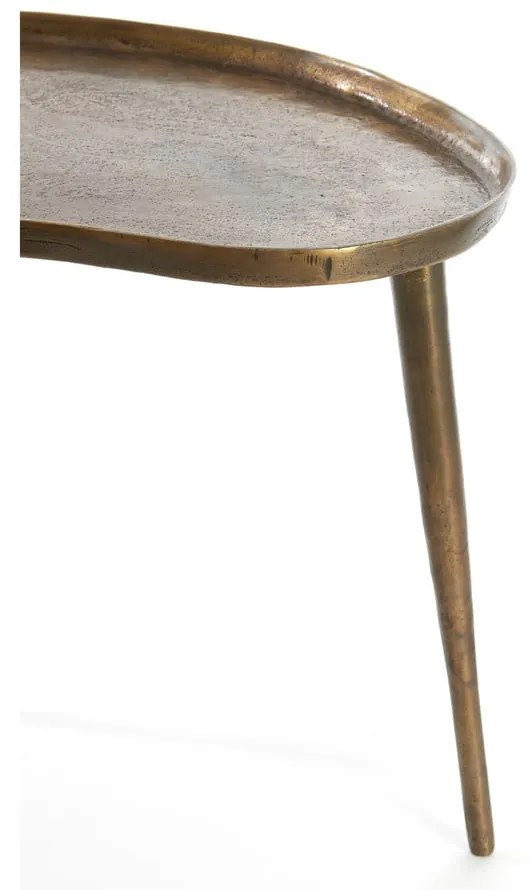 Kovový odkladací stolík 49x67 cm Lienz – Light &amp; Living