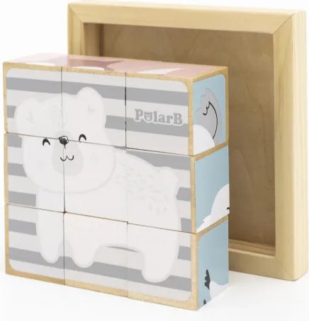 Puzzle kocky Viga 44024 PolarB 9 dielikov