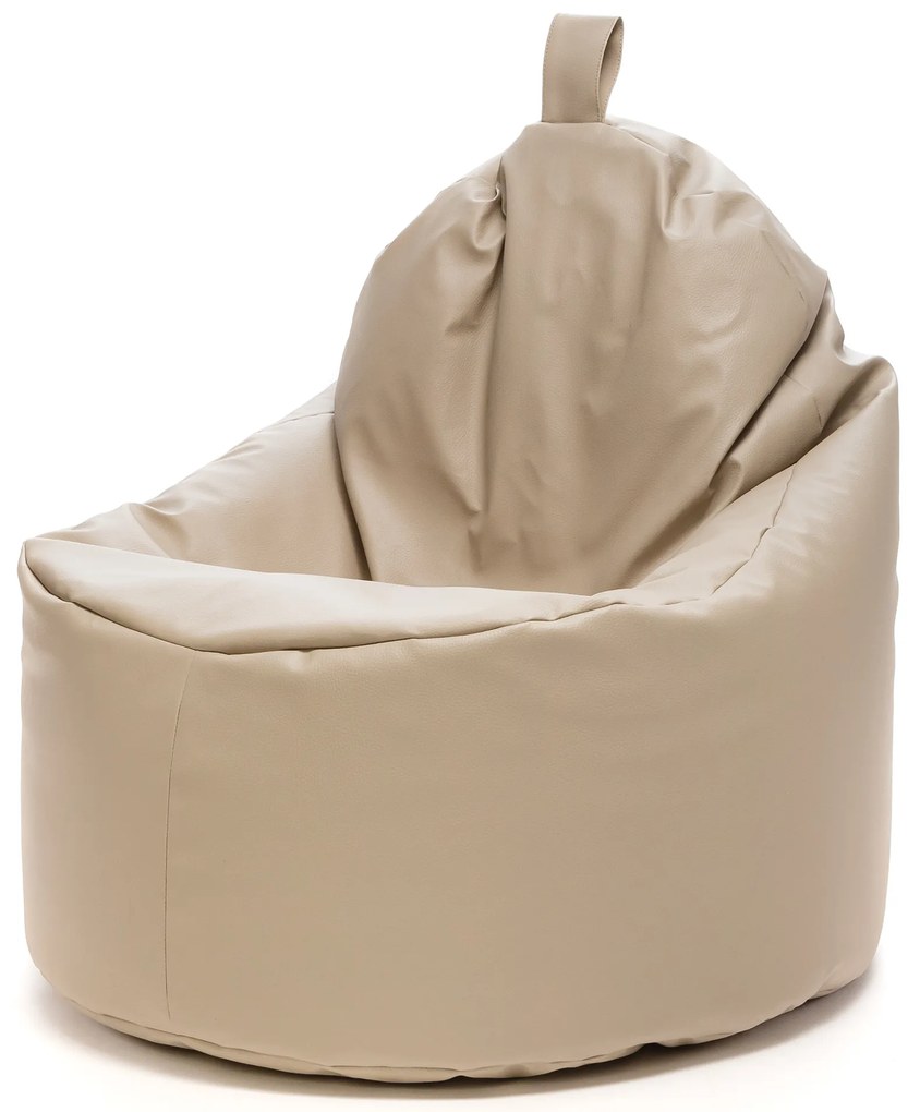 INTERMEDIC SK Sedací vak Yoko Ekokoža – 70x75 cm, rôzne farby Farba: E17 - Kapučíno (Ekokoža)