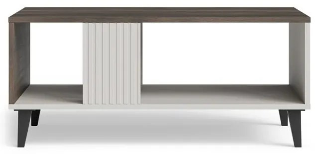 Konferenční stolek Random 92 cm kašmír/ořech