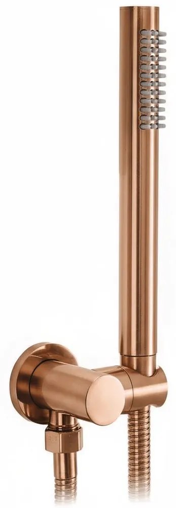 Rea Foss, podomietková sprchová súprava + inštalačný systém BOX, medená matná, REA-P5649