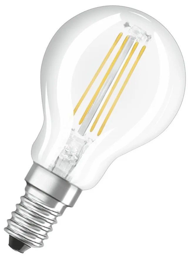 LED žiarovka E14 P45 4W = 40W 470lm 2700K Warm Filament OSRAM Star 3-STEP