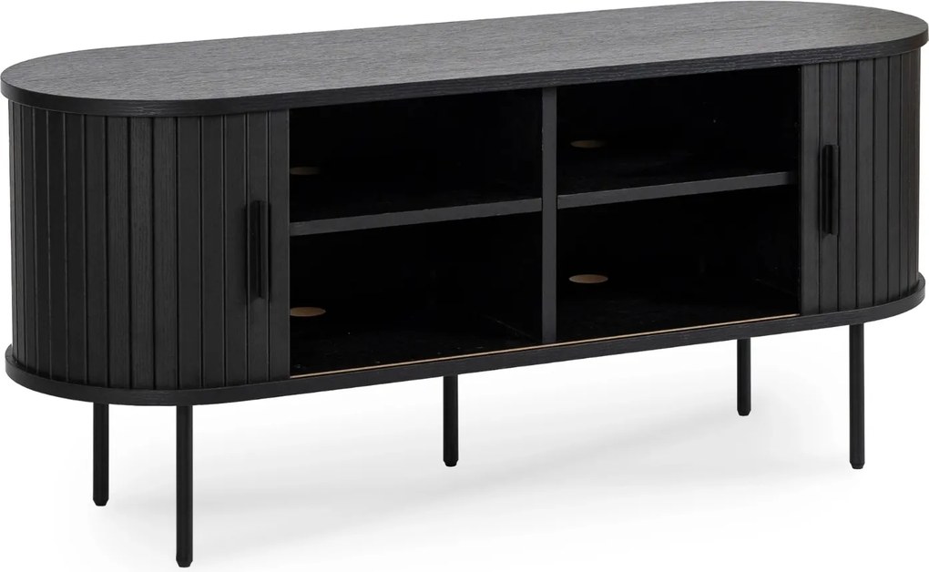 TV stolek Trish 120 cm černý