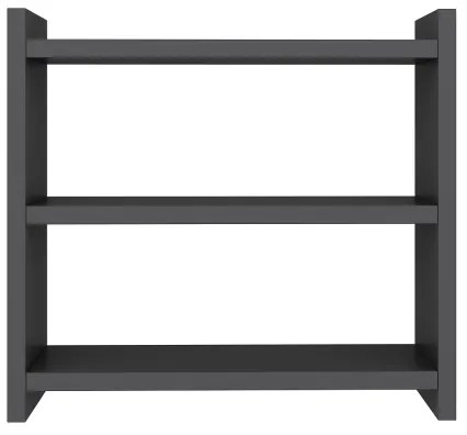 Kuchynská polica COSMIC 44x10 cm antracit